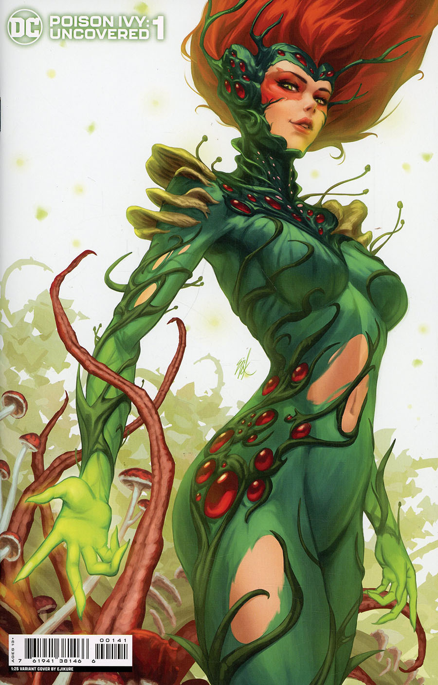 Poison Ivy Uncovered #1 (One Shot) Cover E Incentive Ejikure Variant Cover