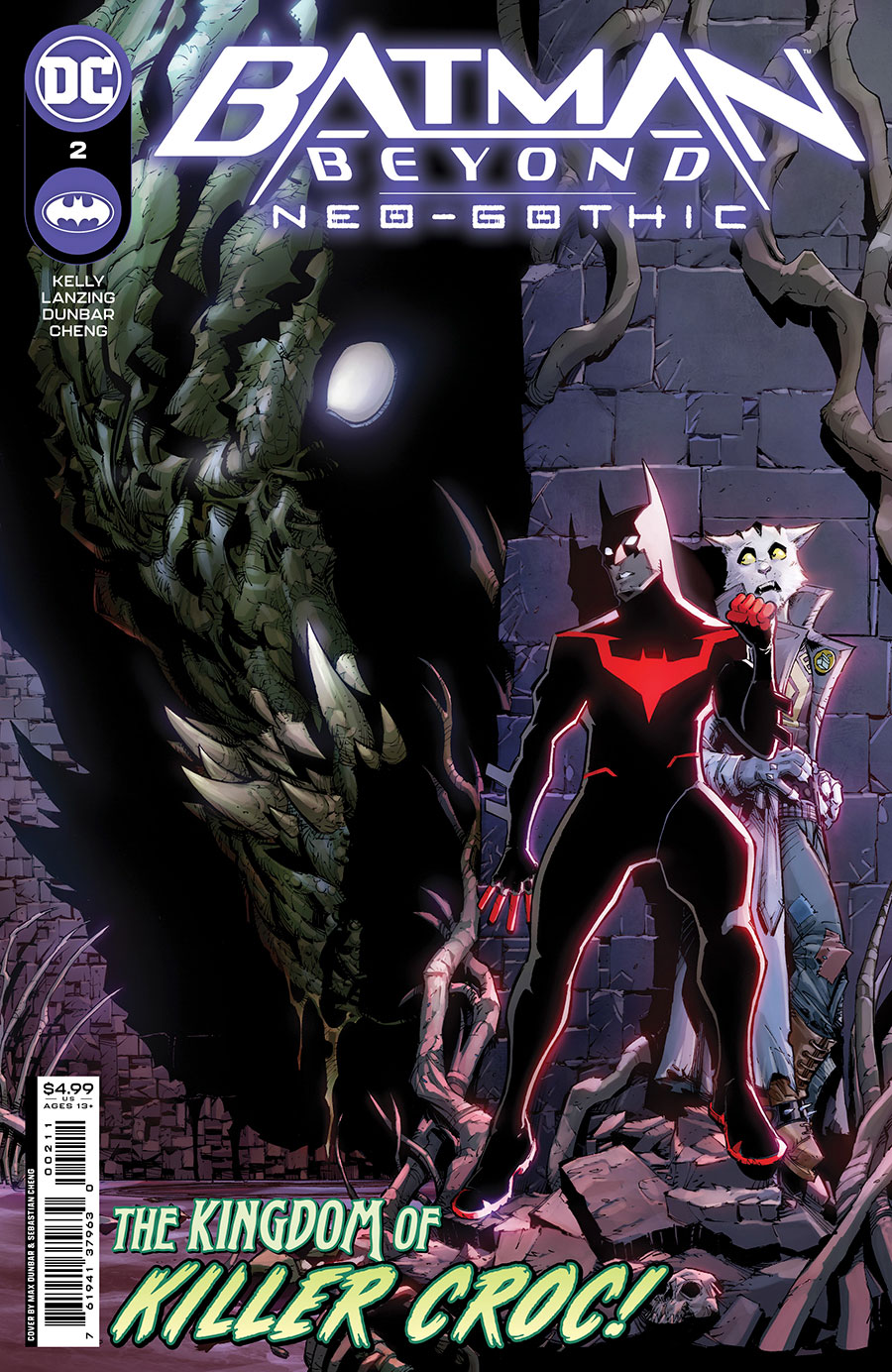 Batman Beyond Neo-Gothic #2 Cover A Regular Max Dunbar Cover
