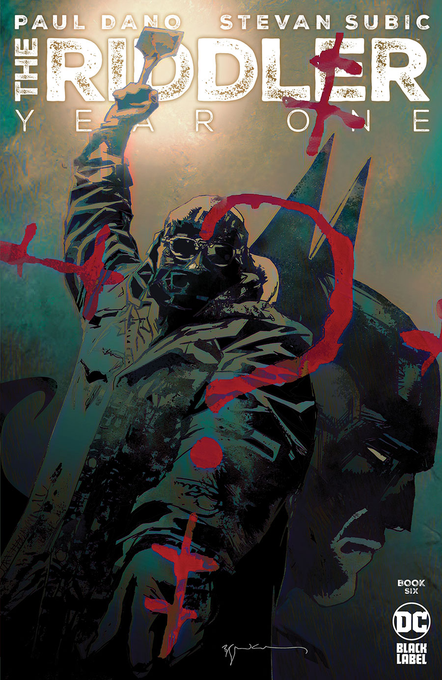 Riddler Year One #6 Cover A Regular Bill Sienkiewicz Cover