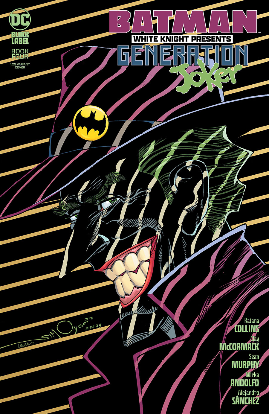Batman White Knight Presents Generation Joker #4 Cover C Incentive Walter Simonson Variant Cover