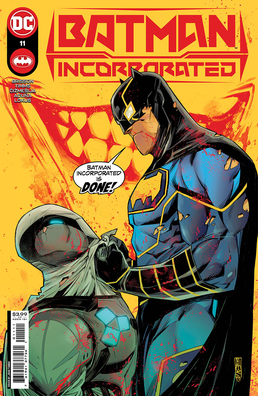 Batman Incorporated Vol 3 #11 Cover A Regular John Timms Cover