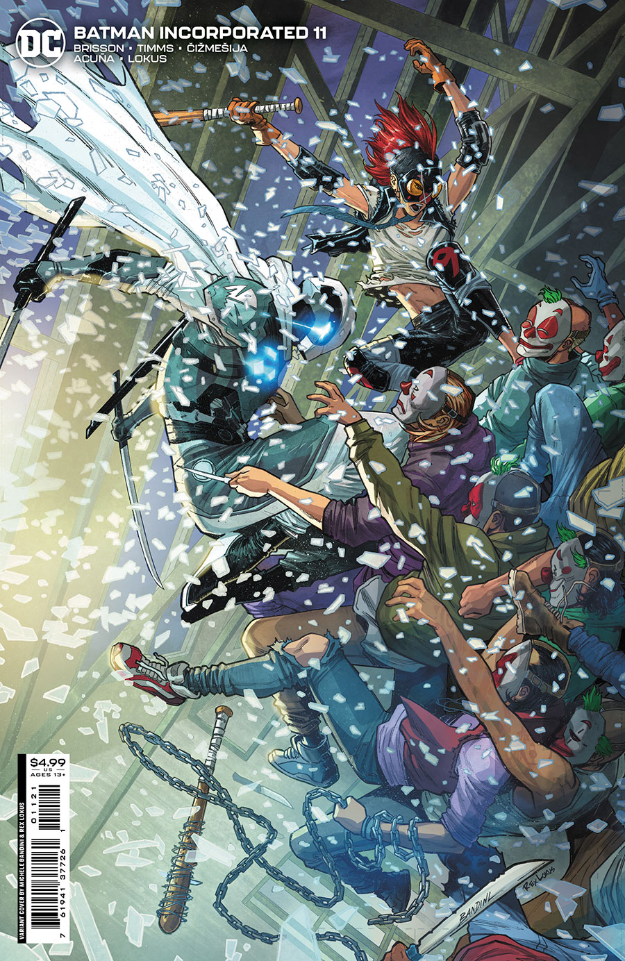 Batman Incorporated Vol 3 #11 Cover B Variant Michele Bandini Card Stock Cover