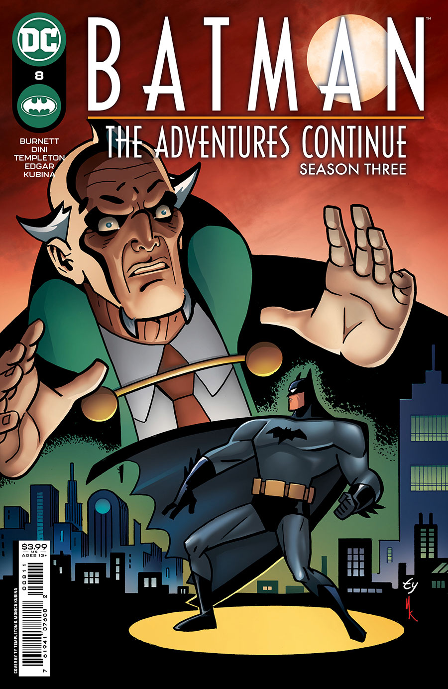 Batman The Adventures Continue Season III #8 Cover A Regular Ty Templeton Cover