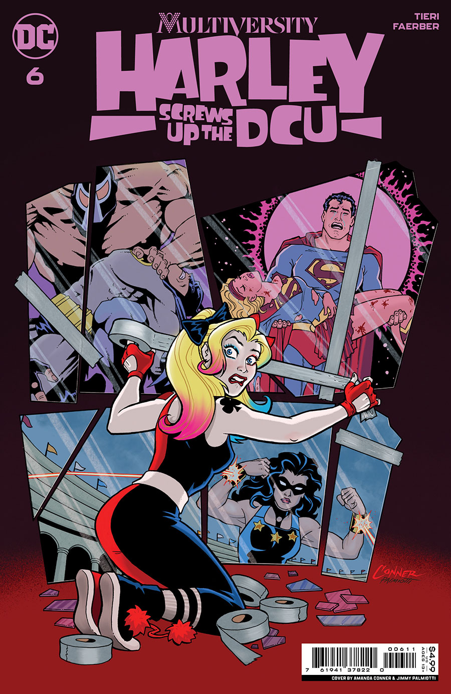 Multiversity Harley Screws Up The DCU #6 Cover A Regular Amanda Conner Cover