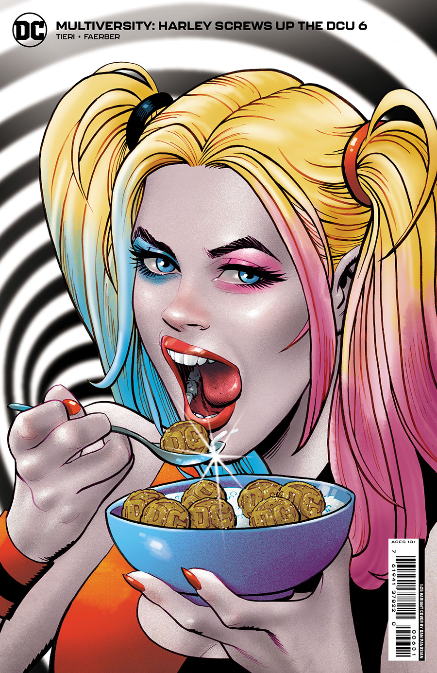 Multiversity Harley Screws Up The DCU #6 Cover C Incentive Dan Panosian Card Stock Variant Cover