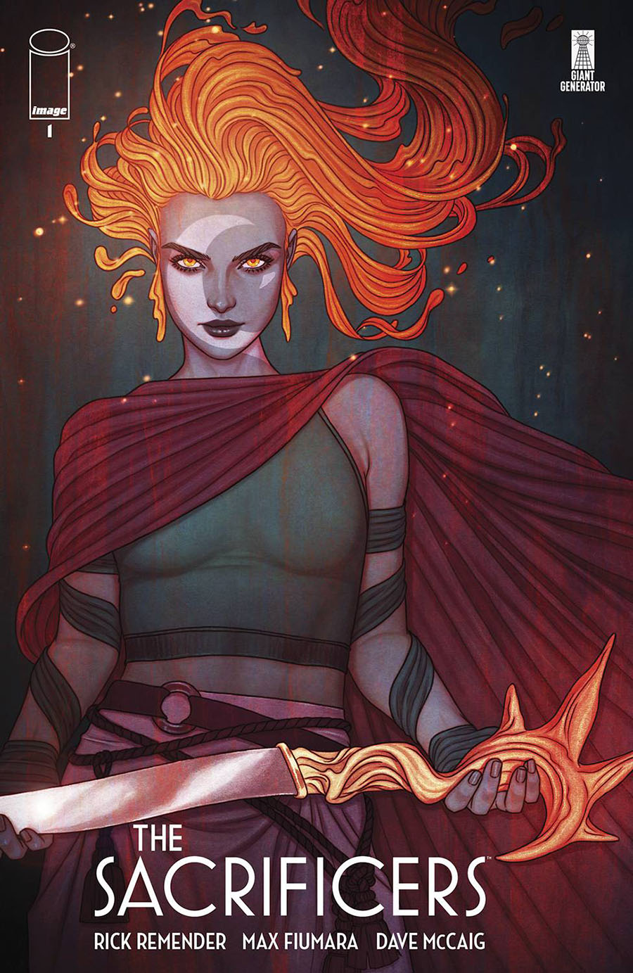 Sacrificers #1 Cover D Incentive Jenny Frison Variant Cover