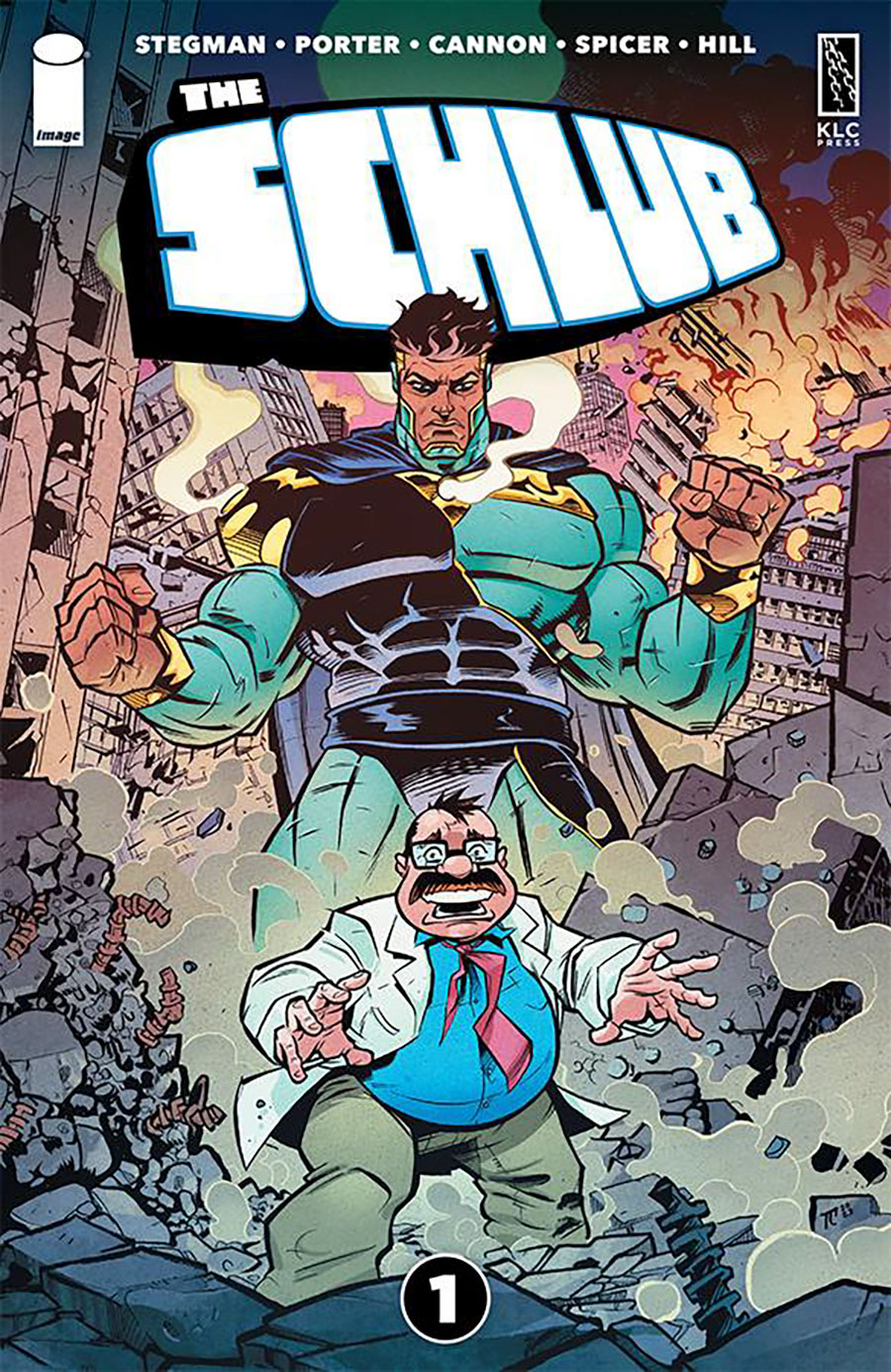 Schlub #1 Cover E Incentive Tyrell Cannon Foil Cover