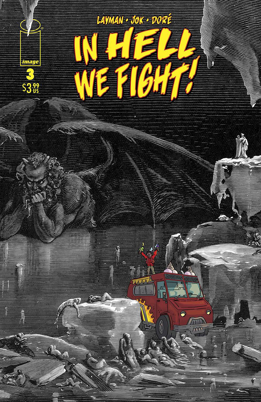 In Hell We Fight #3 Cover C Incentive Jok & Dore Variant Cover