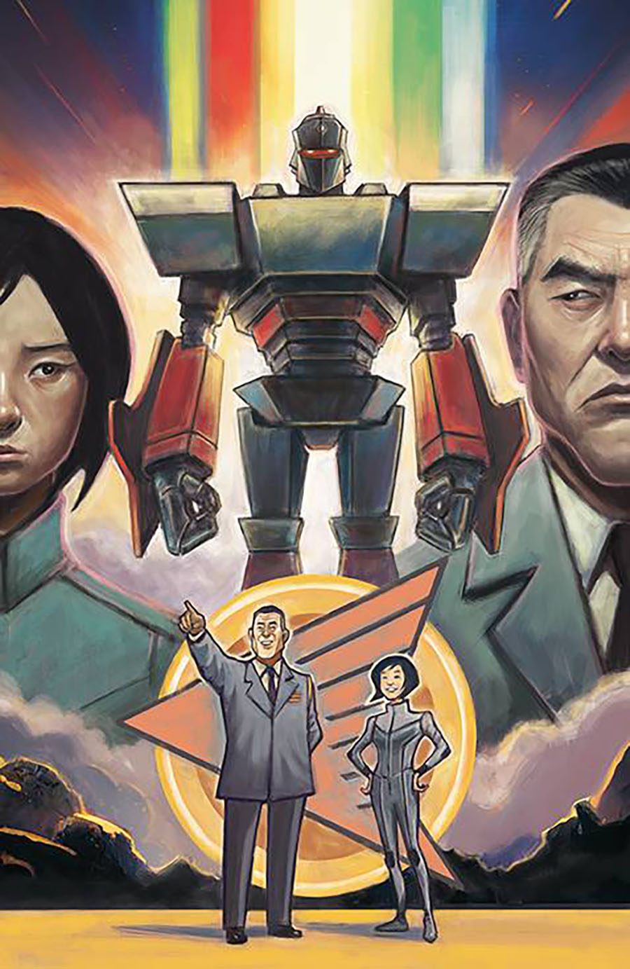 Mech Cadets #1 Cover D Incentive Sonny Liew Variant Cover