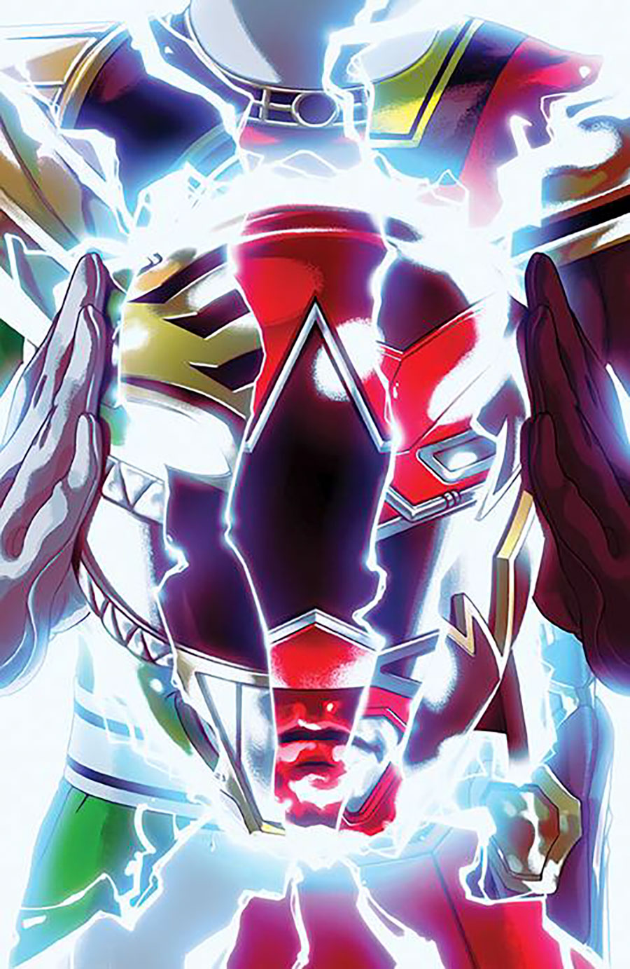 Mighty Morphin Power Rangers 30th Anniversary Special #1 (One Shot) Cover I Incentive Goni Montes Foil Variant Cover