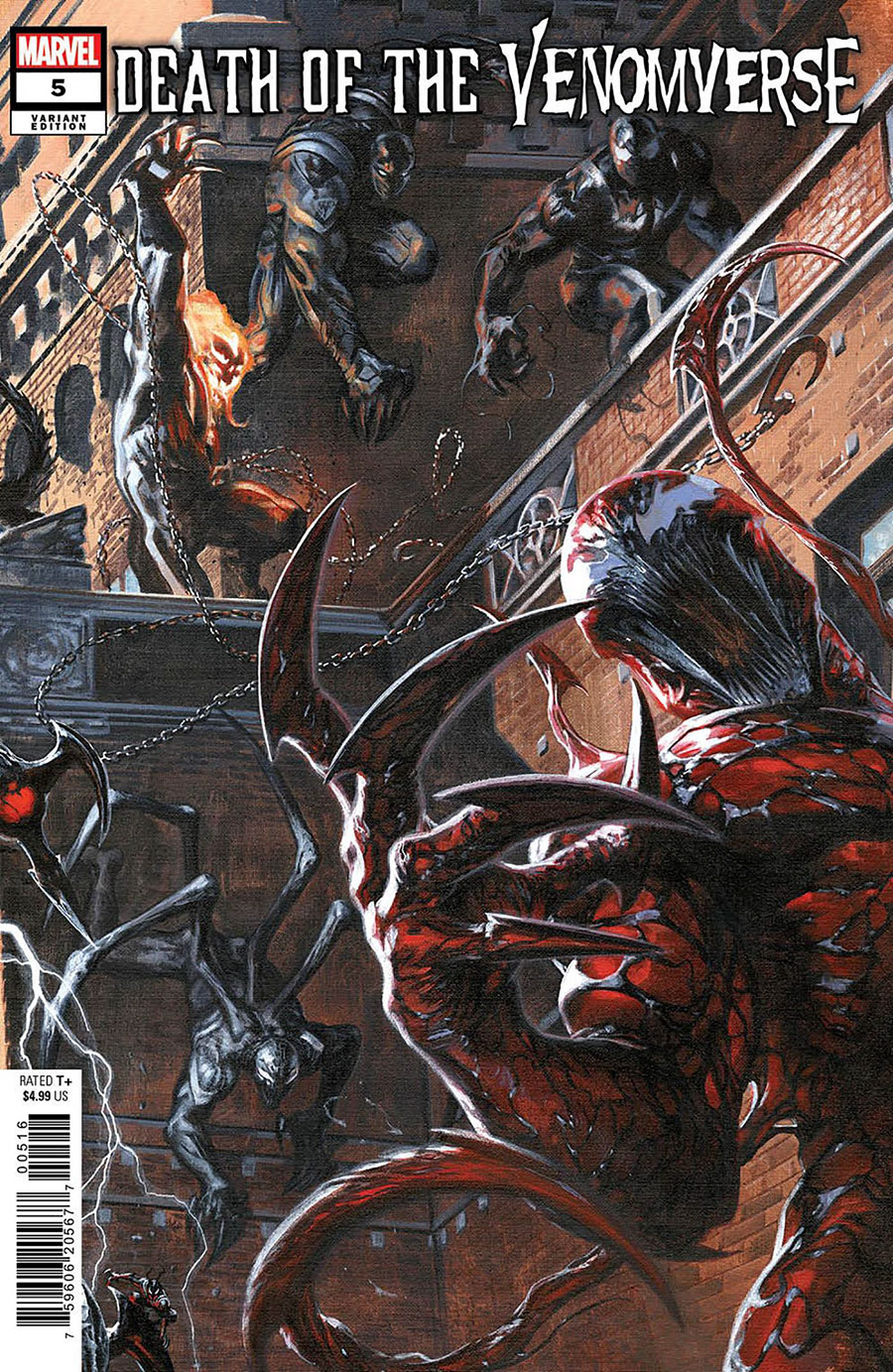 Death Of The Venomverse #5 Cover F Incentive Gabriele Dell Otto Connecting Variant Cover