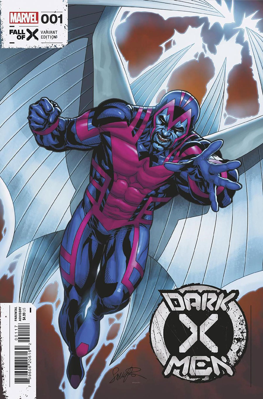 Dark X-Men Vol 2 #1 Cover D Incentive Salvador Larroca Variant Cover (Fall Of X Tie-In)