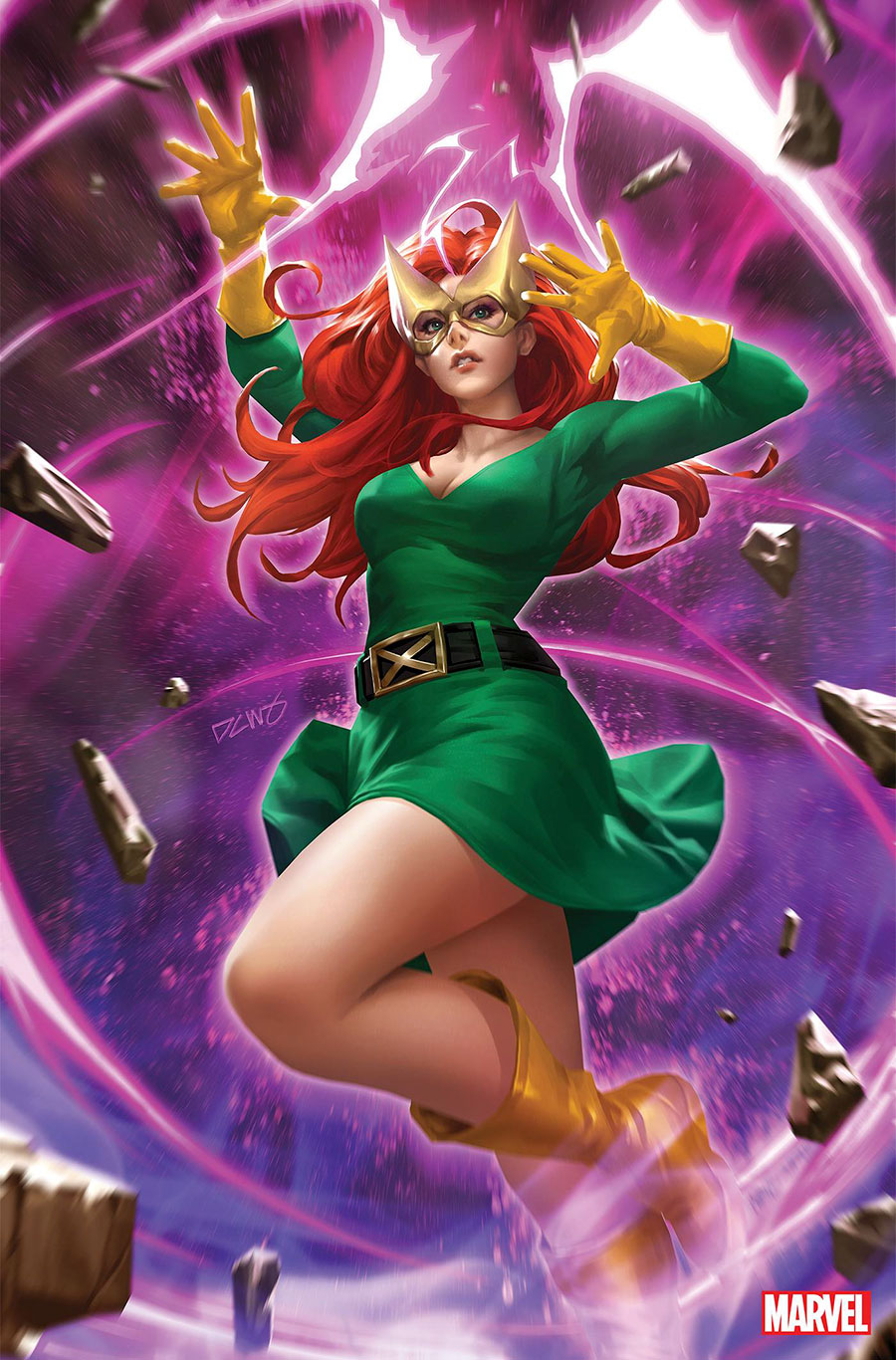 Jean Grey Vol 2 #1 Cover E Incentive Derrick Chew Jean Grey Virgin Cover (Fall Of X Tie-In)