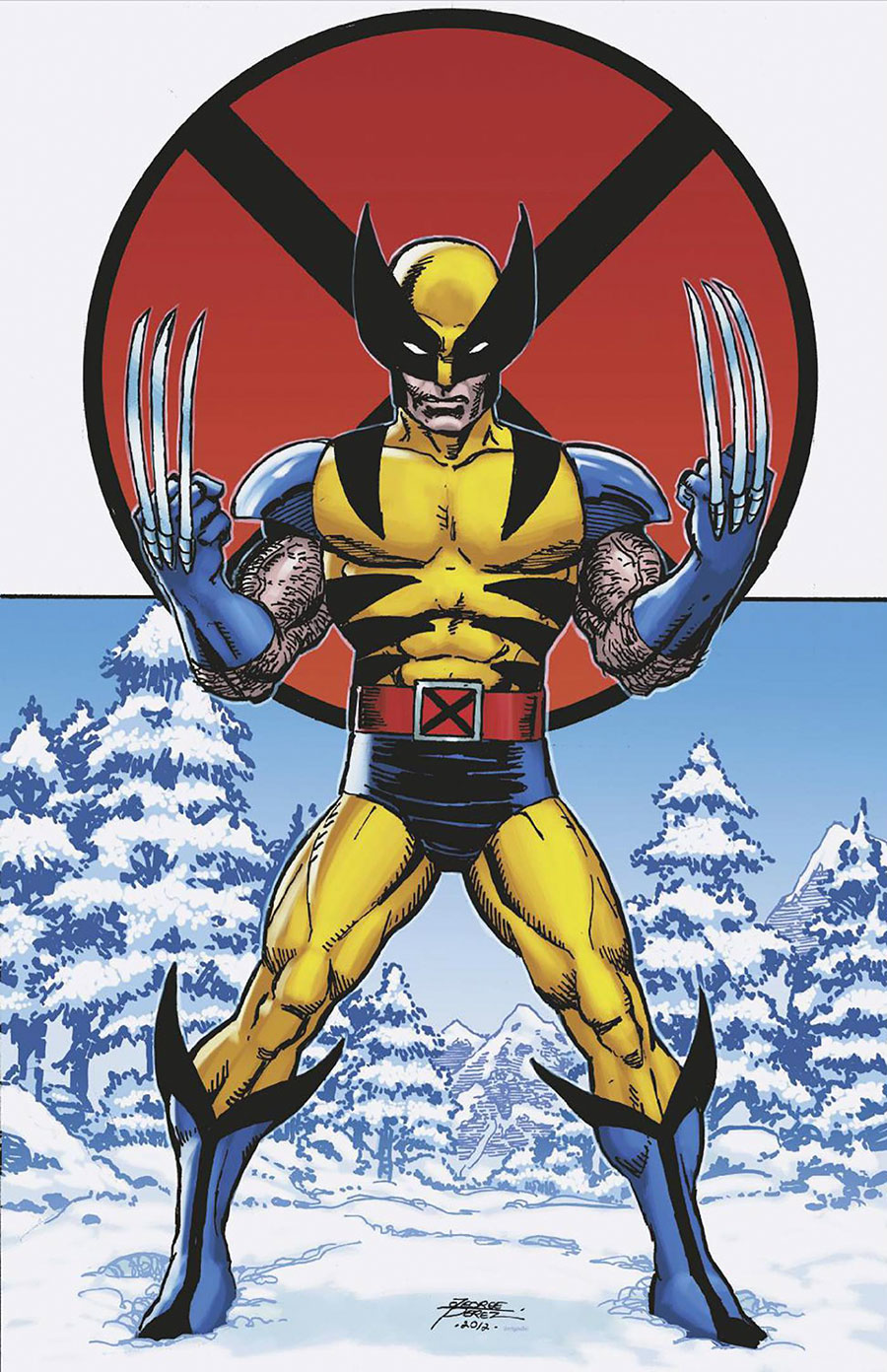 Wolverine Vol 7 #36 Cover D Incentive George Perez Virgin Cover (Weapons Of Vengeance Part 3)