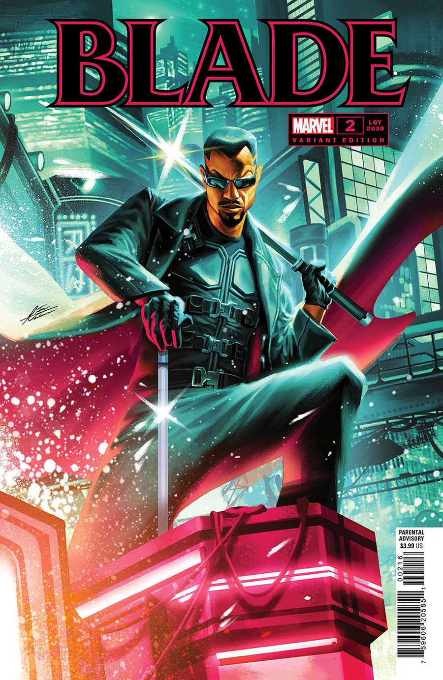 Blade Vol 4 #2 Cover C Incentive Mateus Manhanini Variant Cover