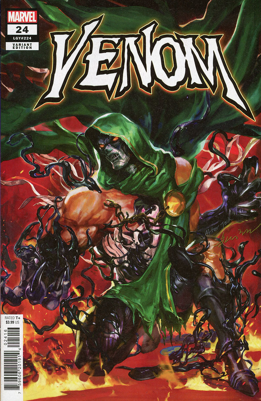 Venom Vol 5 #24 Cover E Incentive Sunghan Yune Variant Cover (G.O.D.S. Tie-In)