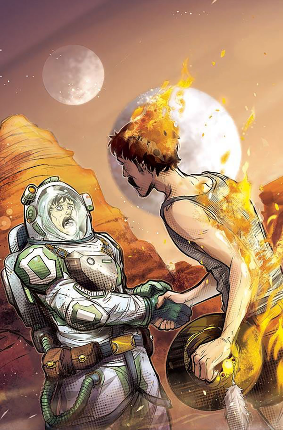 Traveling To Mars #9 Cover G Incentive Dario Tallarico Virgin Cover