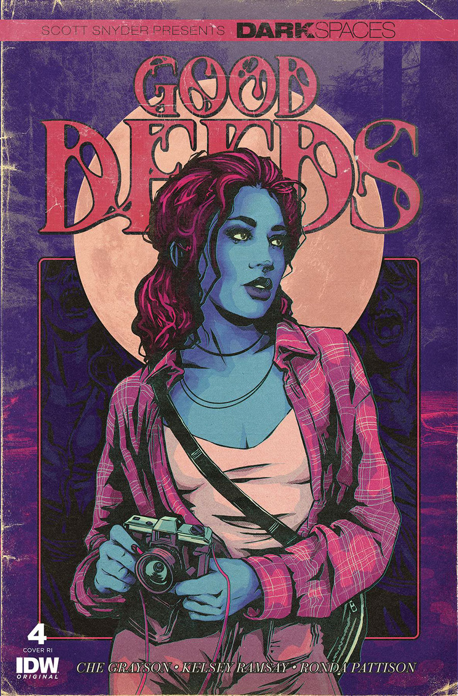 Dark Spaces Good Deeds #4 Cover D Incentive Flops Variant Cover
