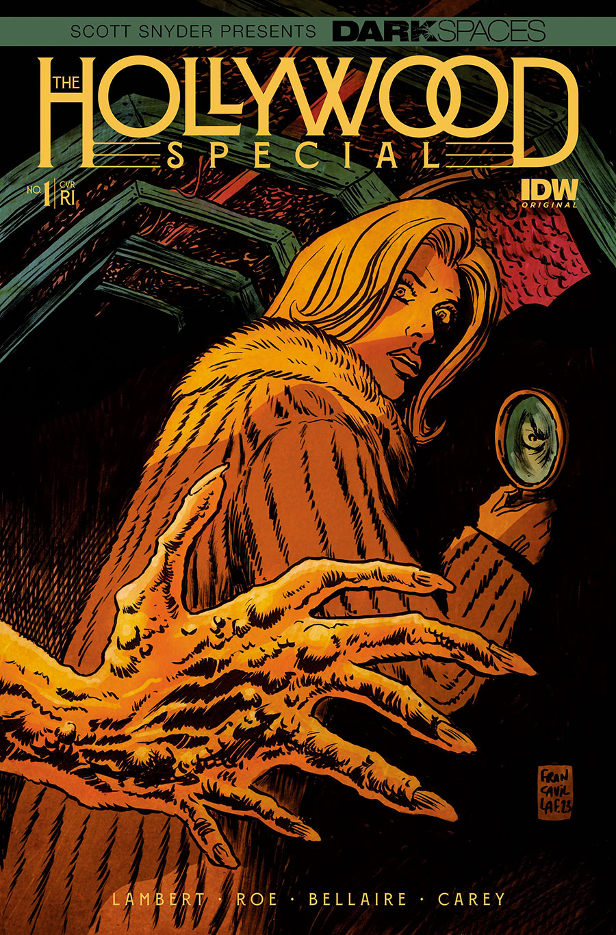 Dark Spaces Hollywood Special #1 Cover F Incentive Francesco Francavilla Variant Cover