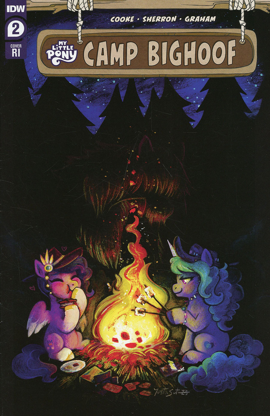 My Little Pony Camp Bighoof #2 Cover D Incentive JustaSuta Variant Cover