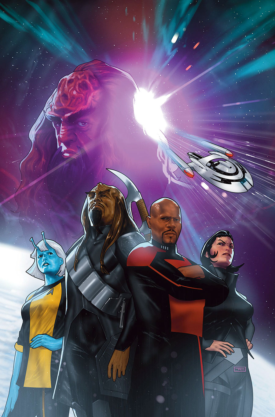 Star Trek (IDW) Vol 2 #11 Cover G Incentive Taurin Clarke Virgin Variant Cover (Day Of Blood Part 3)