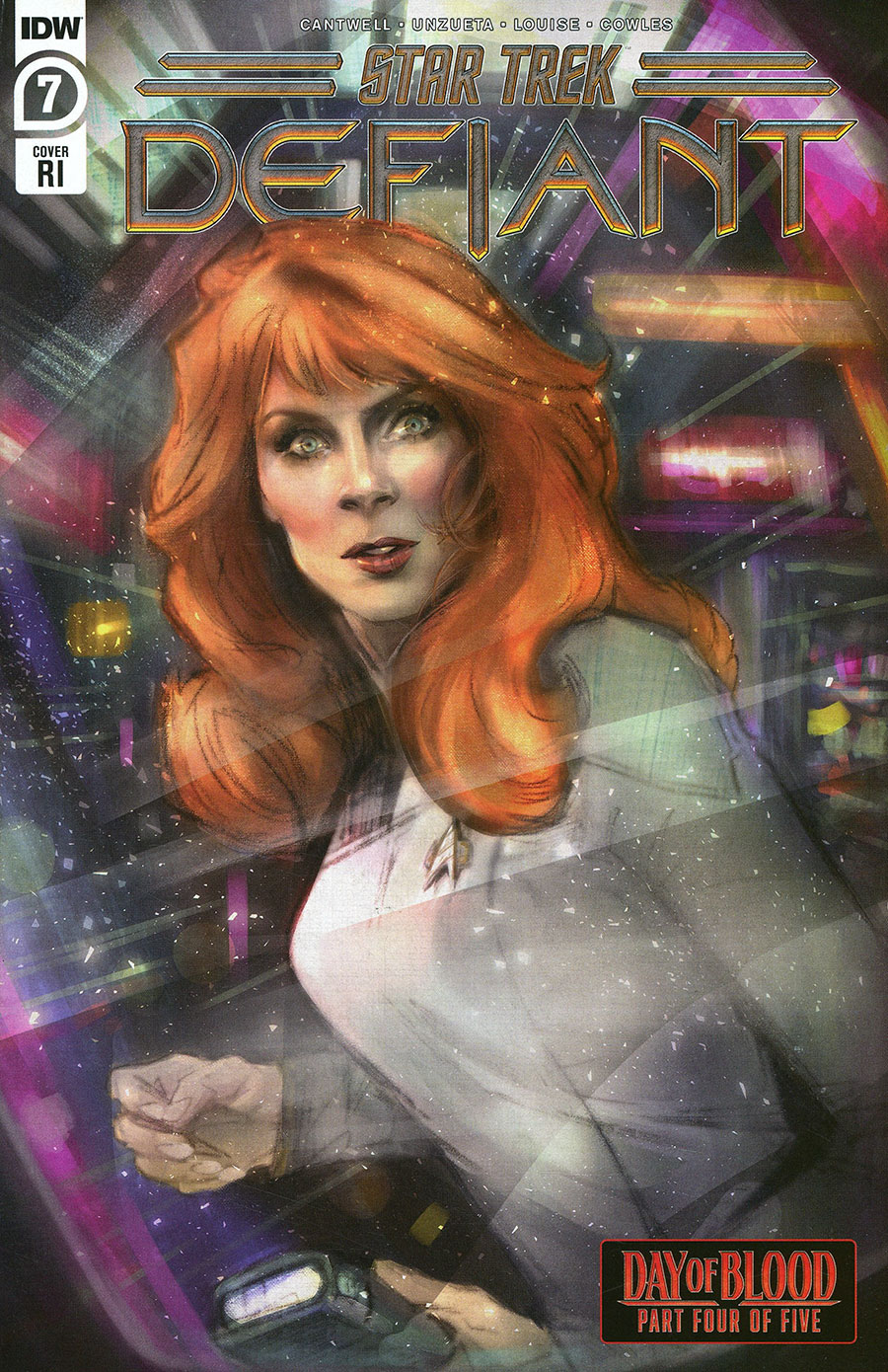 Star Trek Defiant #7 Cover E Incentive Joelle Jones Variant Cover (Day Of Blood Part 4)