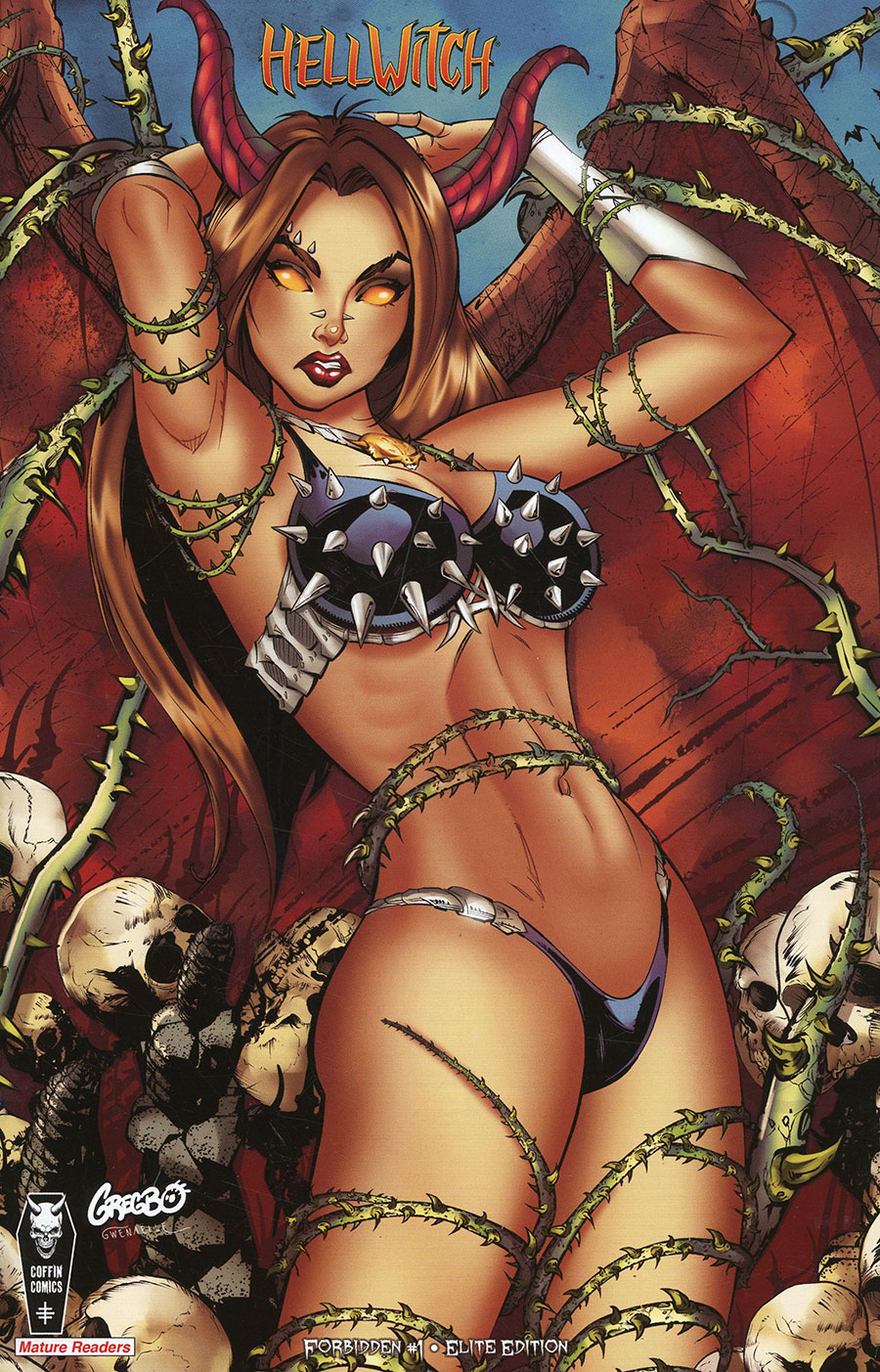 Hellwitch Forbidden #1 Cover E Incentive Gregbo Watson Elite Variant Cover