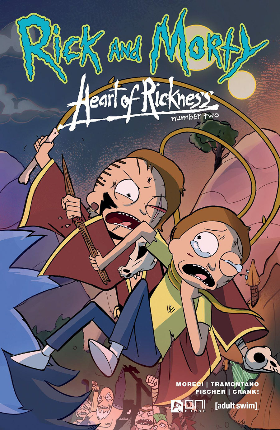 Rick And Morty Heart Of Rickness #2 Cover C Incentive Priscilla Tramontano Interlocking Variant Cover