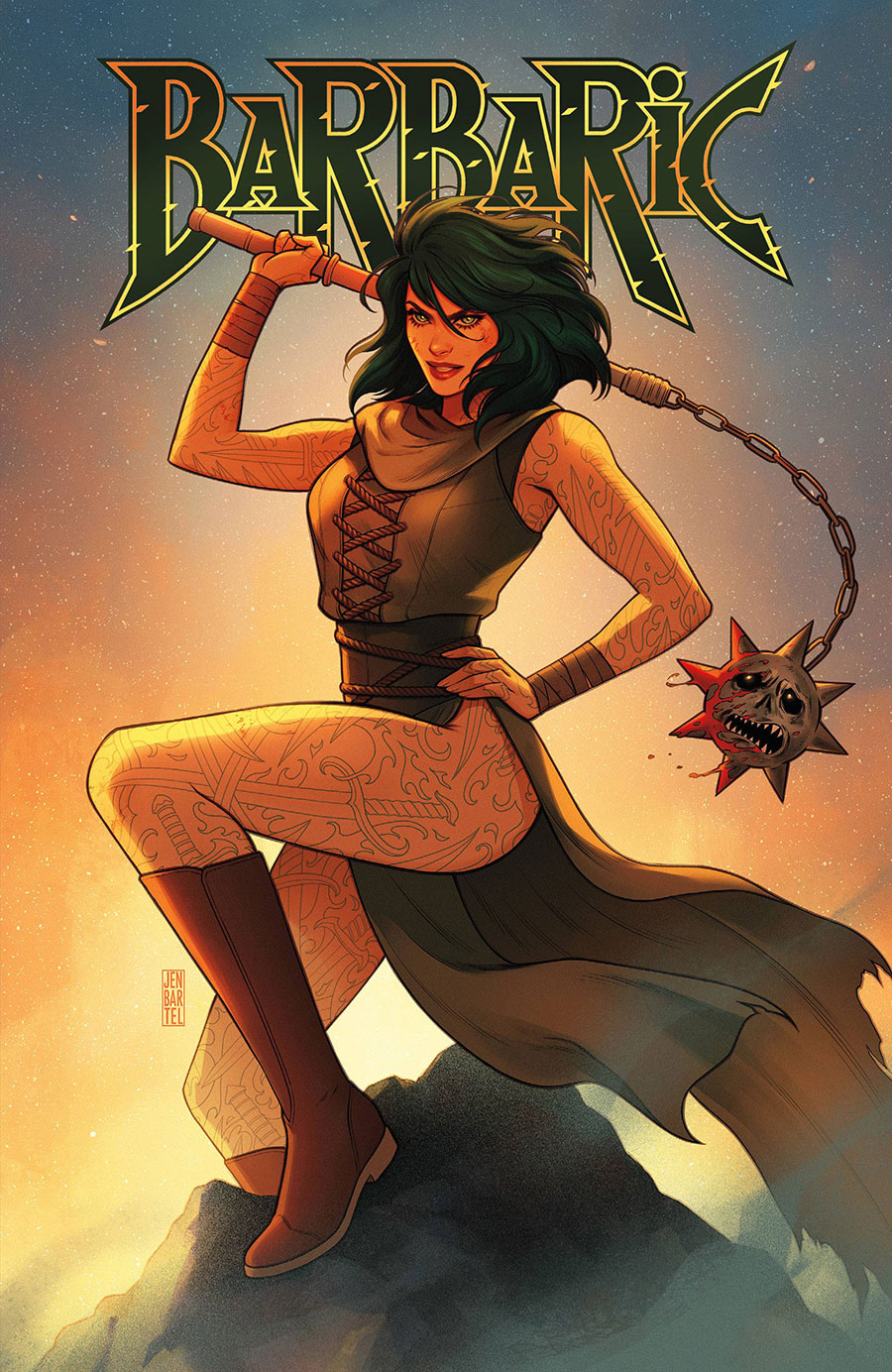 Barbaric Wrong Kind Of Righteous #1 (One Shot) Cover C Incentive Jen Bartel Variant Cover