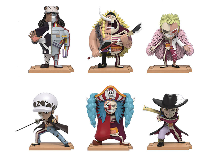 One Piece Freenys Hidden Dissectibles Wave 4 Warlords Edition Blind Mystery Box