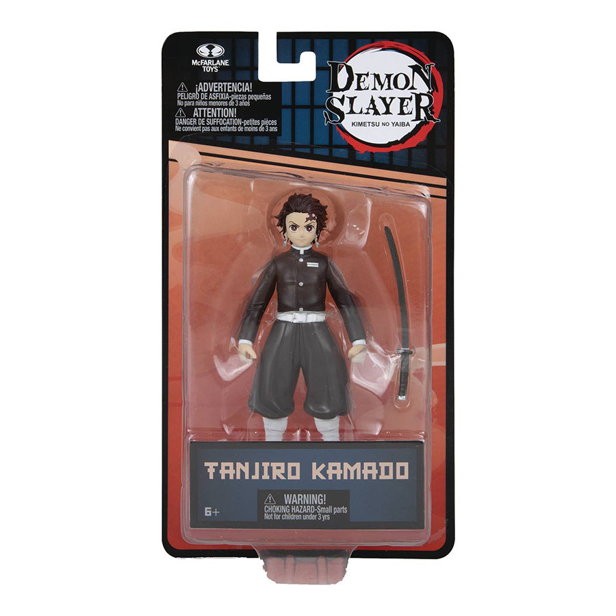 Demon Slayer Kimetsu No Yaiba 5-Inch Action Figure Wave 1 Tanjiro Kamado Case