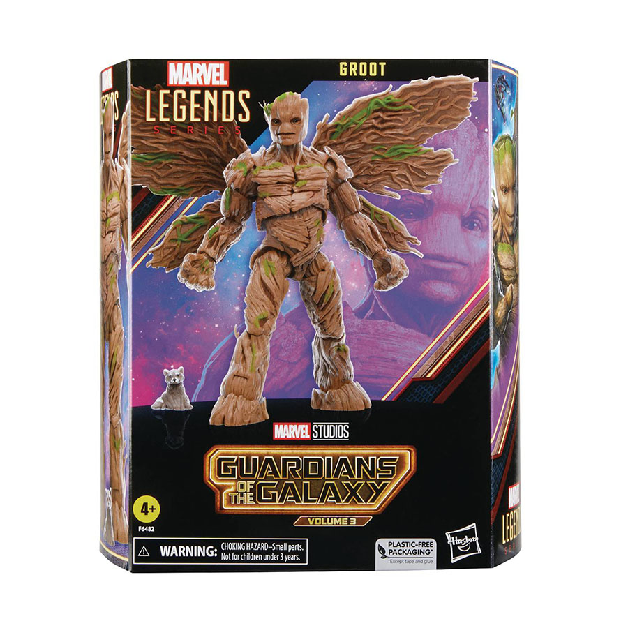 Guardians Of The Galaxy Vol 3 Legends Groot 6-Inch Deluxe Action Figure Case