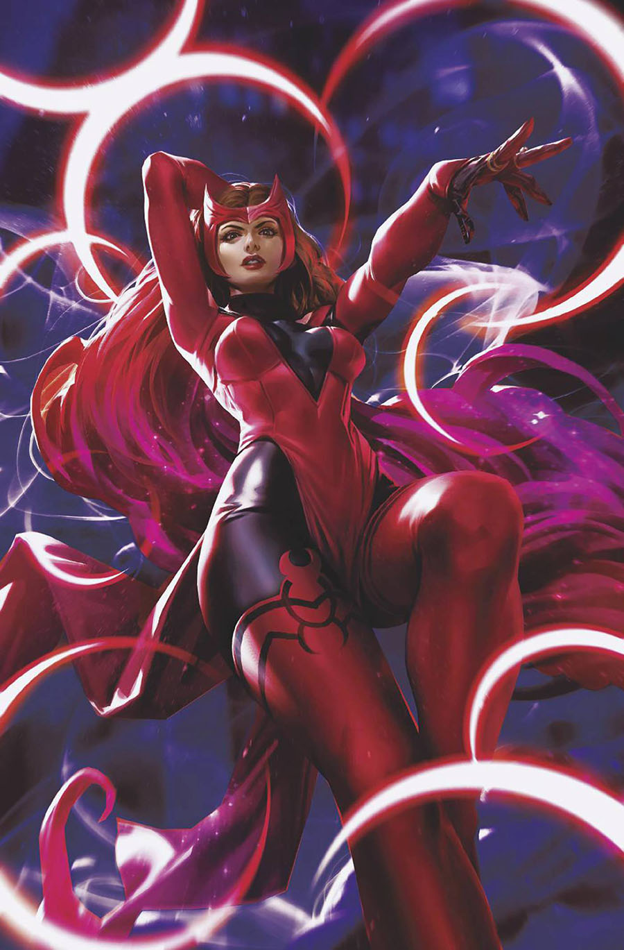 Avengers Vol 8 #1 Cover M 2nd Ptg Incentive Derrick Chew Scarlet Witch Virgin Variant Cover