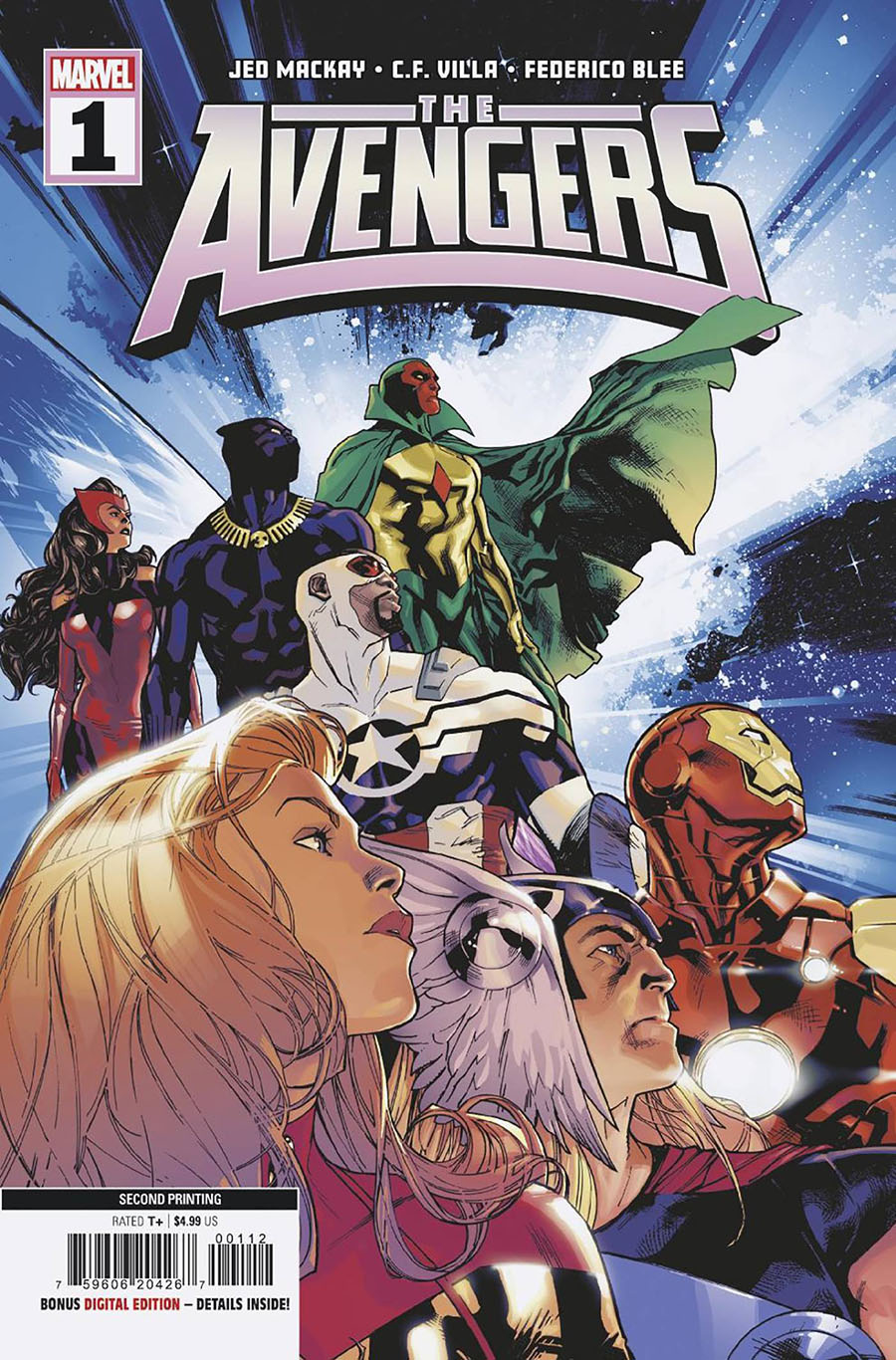 Avengers Vol 8 #1 Cover L 2nd Ptg Stuart Immonen Variant Cover