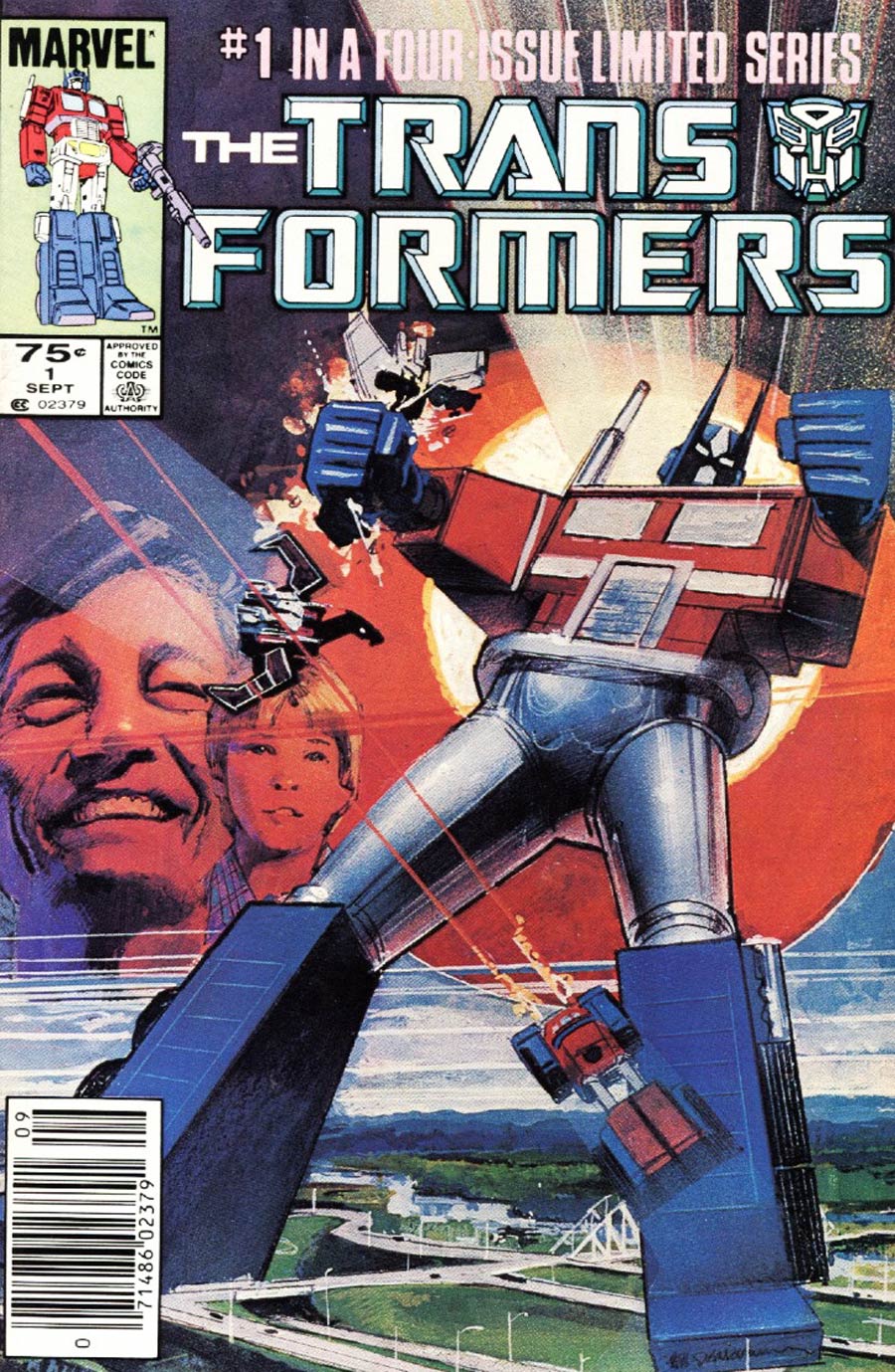 Transformers #1 Cover D 1st Ptg Newsstand Edition