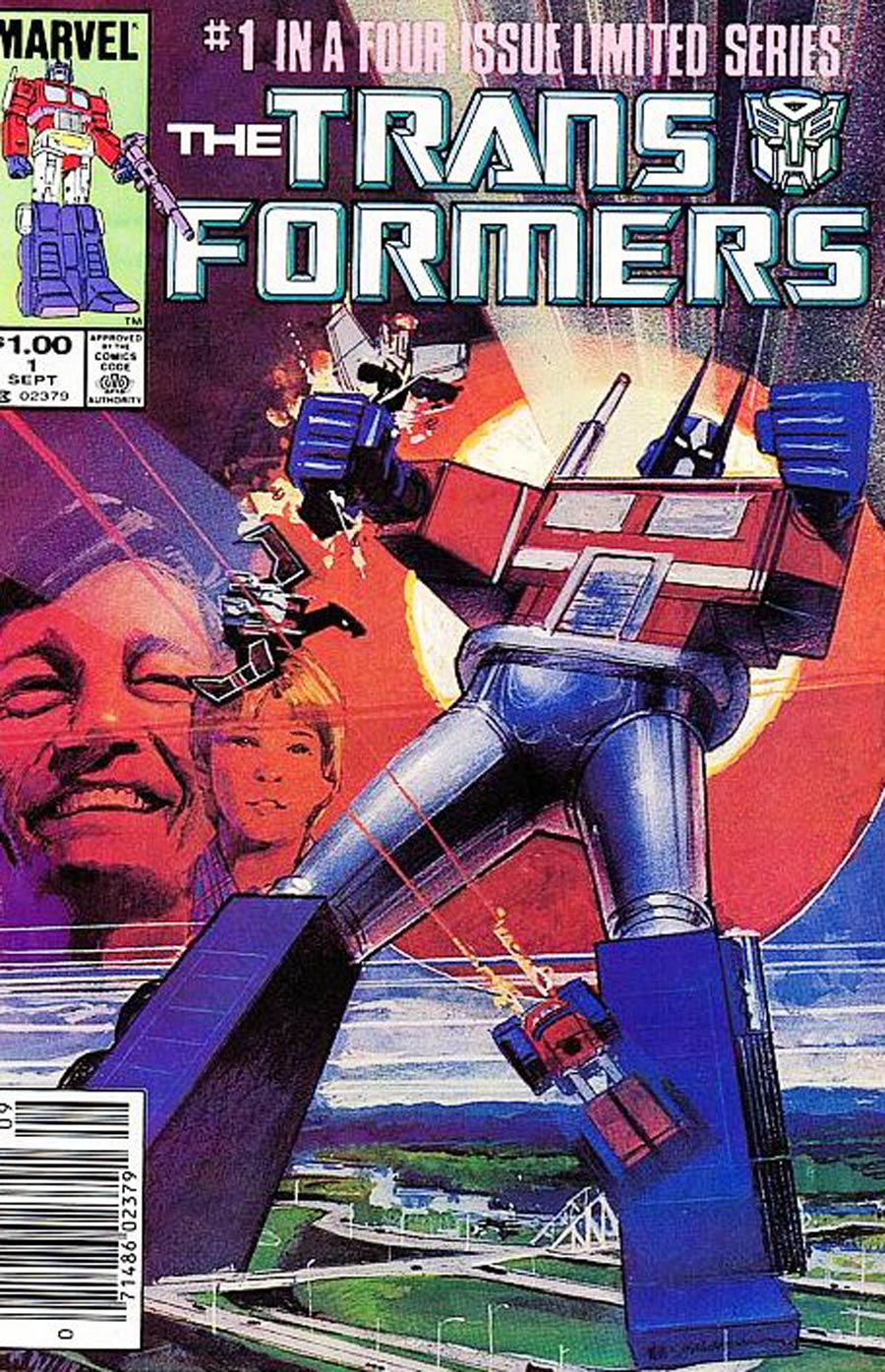 Transformers #1 Cover E Canadian Edition