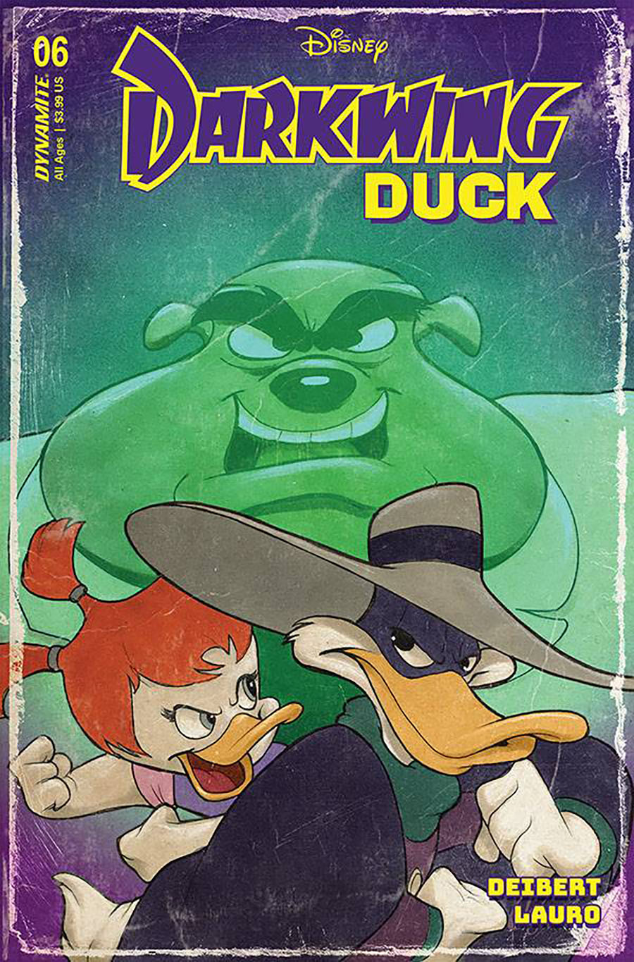 Darkwing Duck Vol 3 #6 Cover Q Variant Cat Staggs Cover