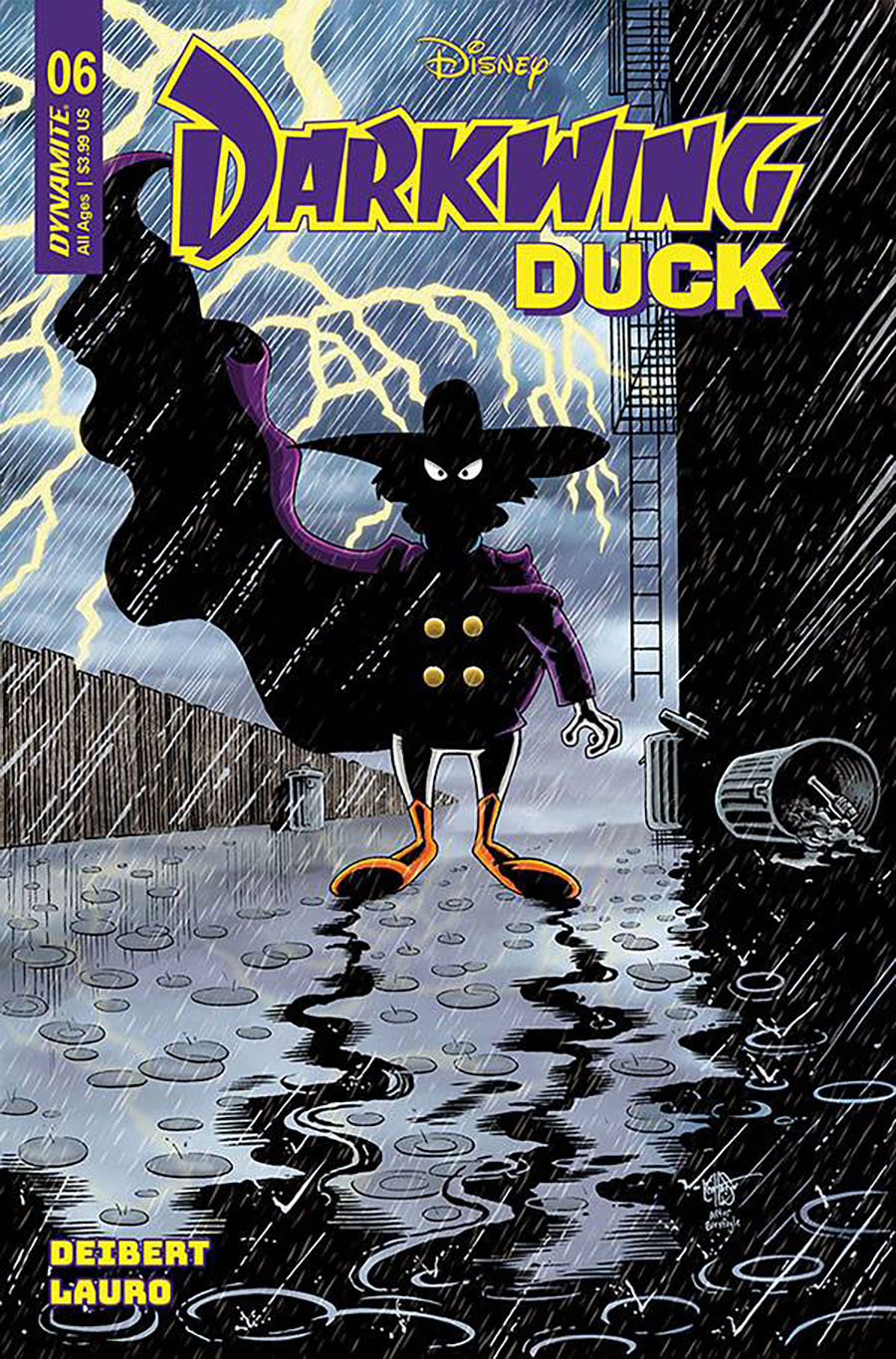 Darkwing Duck Vol 3 #6 Cover R Variant Ken Haeser Cover