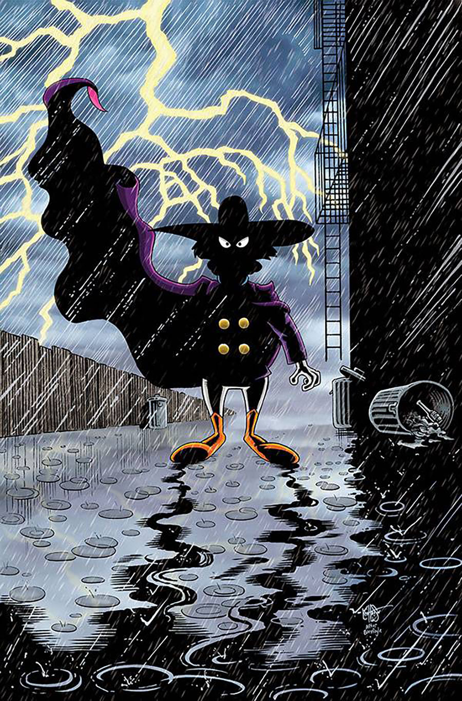 Darkwing Duck Vol 3 #6 Cover W Incentive Ken Haeser Virgin Cover