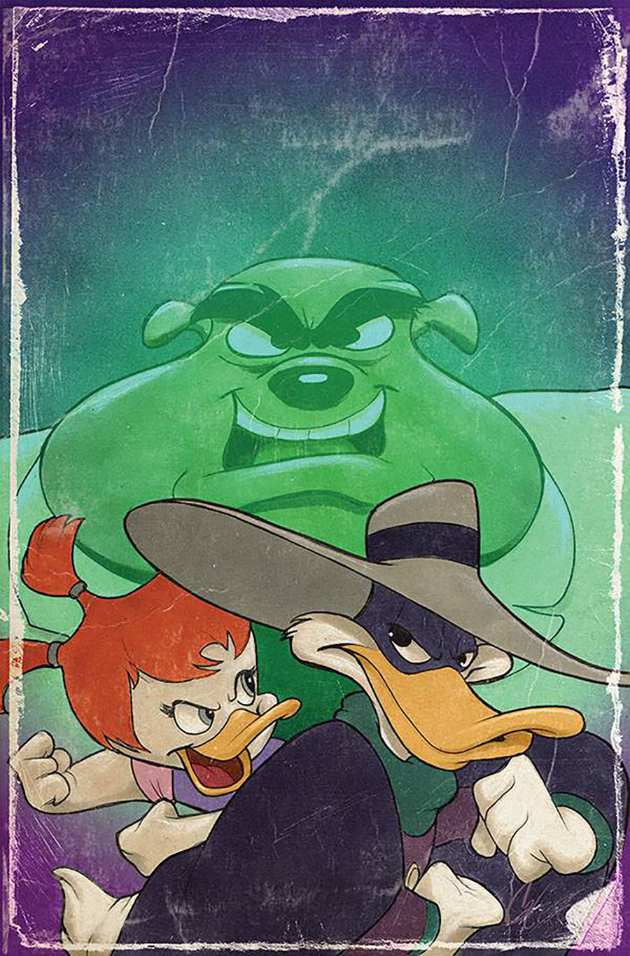 Darkwing Duck Vol 3 #6 Cover X Incentive Cat Staggs Virgin Cover