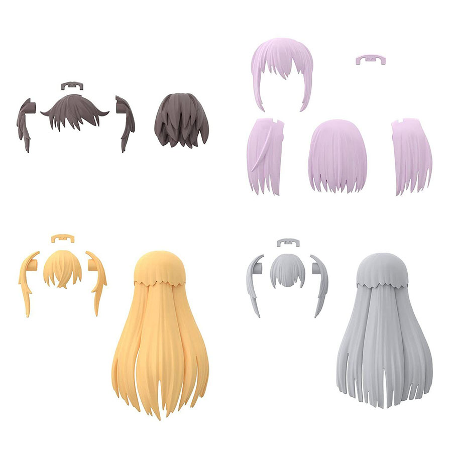 30 Minutes Sisters Options Kit - Box Of 4 - Option Hair Style Parts Vol 4 All 4 Types