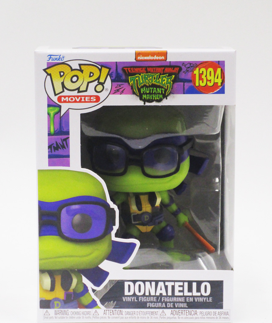 POP Movies Teenage Mutant Ninja Turtles Mutant Mayhem Donatello Vinyl Figure