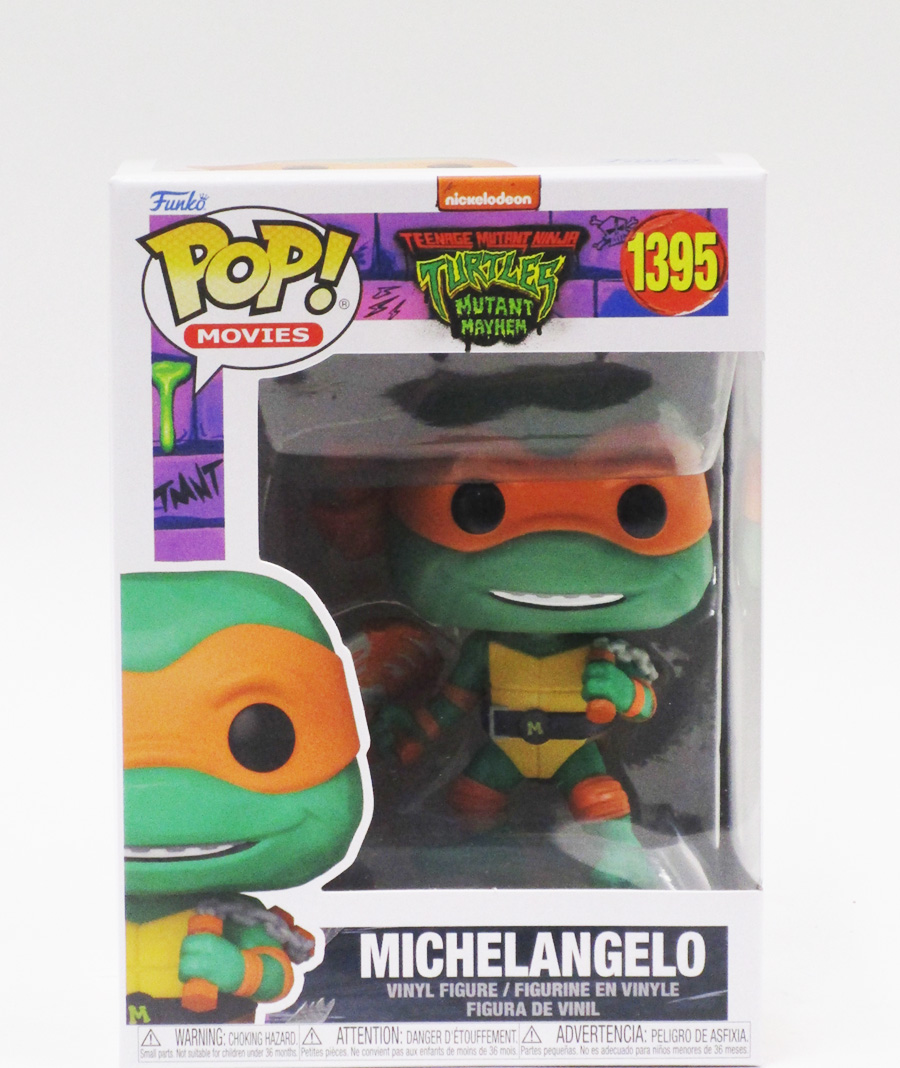 POP Movies Teenage Mutant Ninja Turtles Mutant Mayhem Michelangelo Vinyl Figure