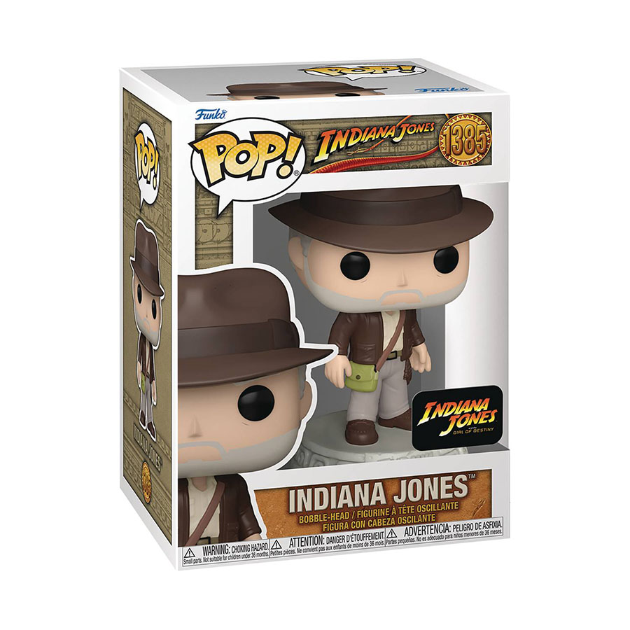 POP Movies Indiana Jones And The Dial Of Destiny Indiana Jones Vinyl Bobble Head