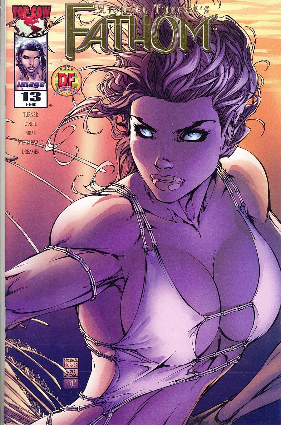 Fathom Vol 1 #13 Cover C DF Gold Edition