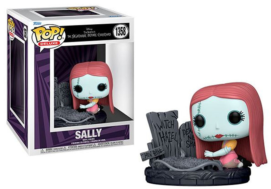 POP Disney Nightmare Before Christmas 30th Anniversary Sally With Gravestone Vinyl Figure