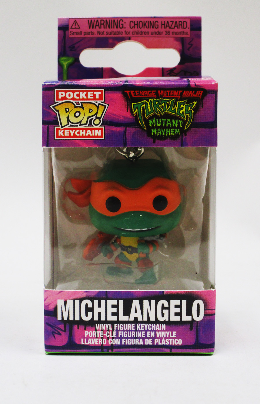 POP Keychain Teenage Mutant Ninja Turtles Mutant Mayhem - Michelangelo