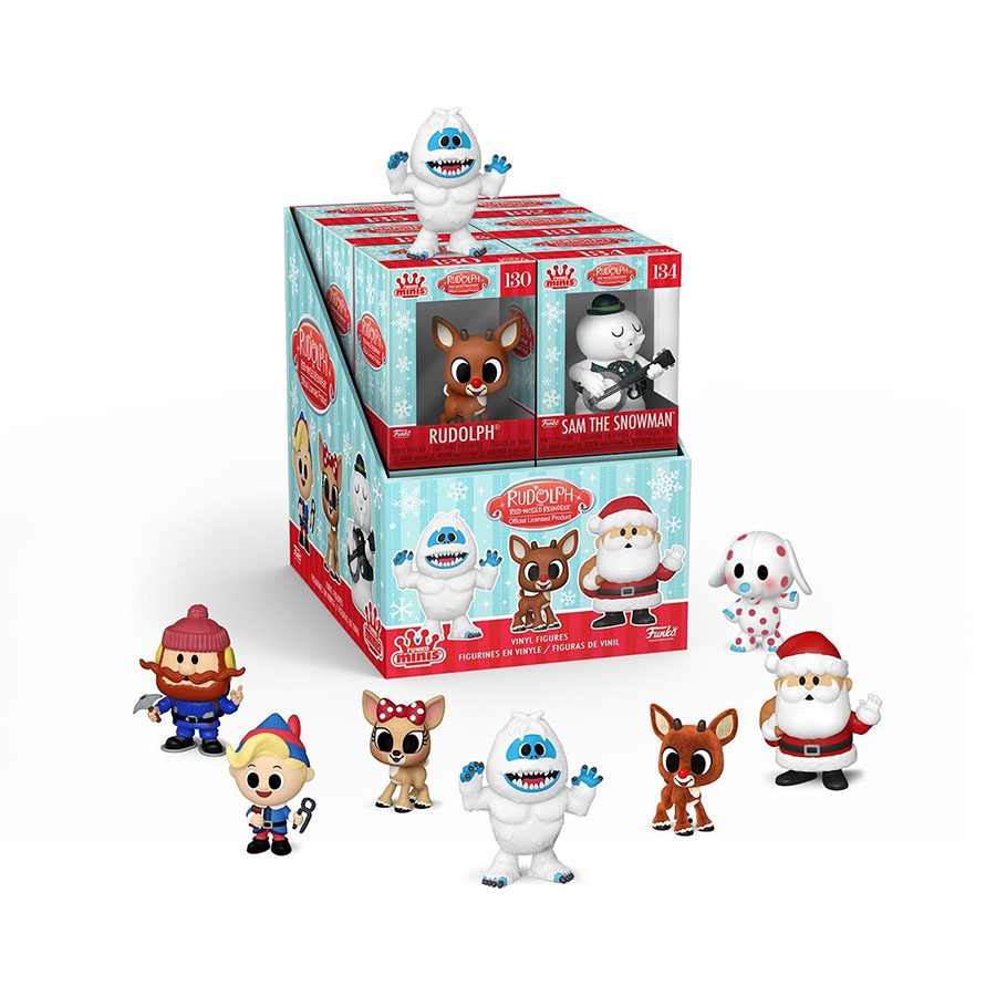 Rudolph The Red-Nosed Reindeer Mini Vinyl Figure (Filled Randomly)