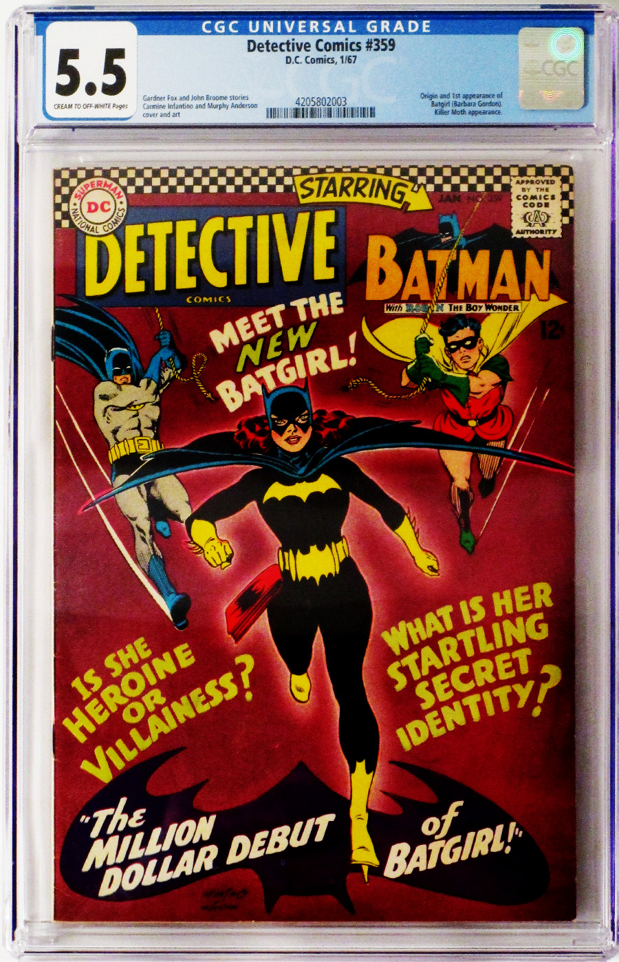 Detective Comics #359 Cover C CGC 5.5
