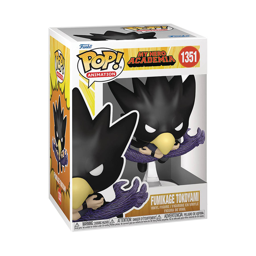 POP Animation My Hero Academia Fumikage Tokoyami Vinyl Figure